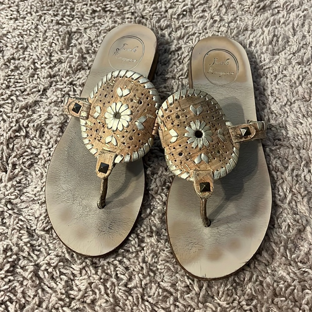 Jack Rogers flip flops